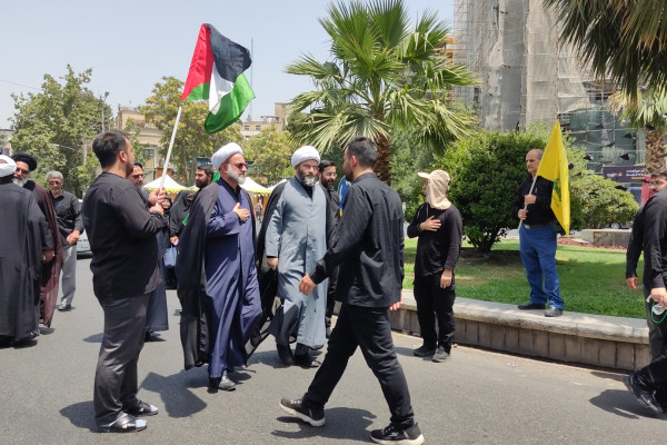 مراسم دستهروی روز ششم محرم برگزار شد