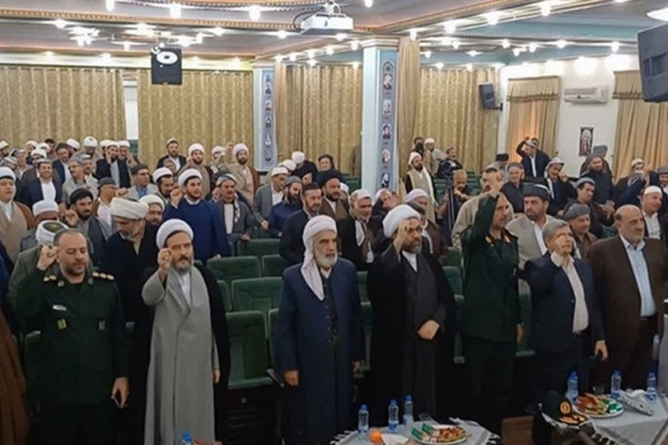 تجلیل از حجتالاسلام والمسلمین رازیانی در همایش علمای کردستان؛ پاسداشت نقشآفرینی در جهاد تبیین