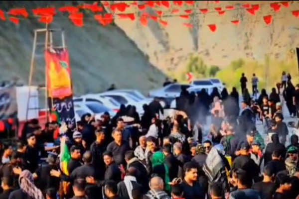 نوای غمانگیز عاشورا در دل کوهستان طنینانداز شد