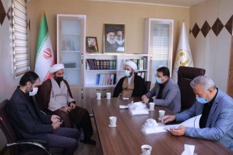 جلسه معاون پشتیبانی سازمان تبلیغات اسلامی با مدیرکل بنیاد مسکن انقلاب اسلامی آذربایجان غربی جلسه معاون پشتیبانی سازمان تبلیغات اسلامی با مدیرکل بنیاد مسکن انقلاب اسلامی آذربایجان غربی