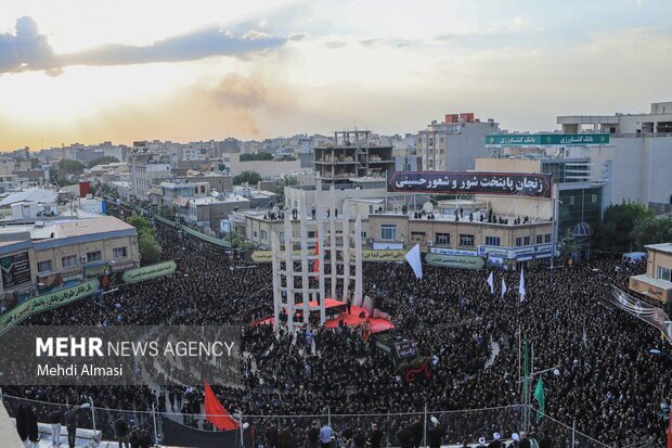 تقدیر از عزاداری های باشور و شعور مردم استان زنجان تقدیر از عزاداری های باشور و شعور مردم استان زنجان