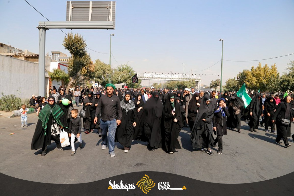 اعلام مسیرهای پیاده روی جاماندگان اربعین در تهران اعلام مسیرهای پیاده روی جاماندگان اربعین در تهران