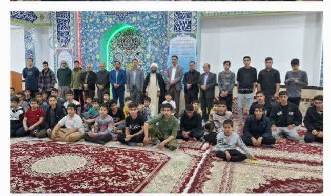 حضور پرشور دانشآموزان بخش سراب میمه از توابع شهرستان دهلران در اعتکاف حضور پرشور دانشآموزان بخش سراب میمه از توابع شهرستان دهلران در اعتکاف