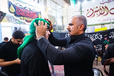 آئین مشعل‌گردانی در قم