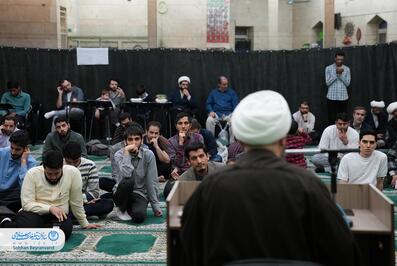 افطاری خانوادگی طلاب حوزه مشکات