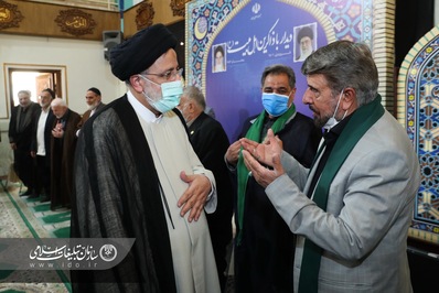 دیدار ذاکرین اهل بیت (ع) با آیت الله ریسی