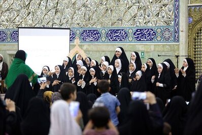 تصاویر/ گردهمایی بانوان تمدن‌ساز شهر کریمه اهل‌بیت(س)