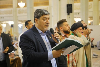 چهلمین روز شهادت آیت‌الله سلیمانی در قم