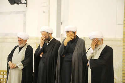 چهلمین روز شهادت آیت‌الله سلیمانی در قم