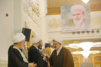 چهلمین روز شهادت آیت‌الله سلیمانی در قم