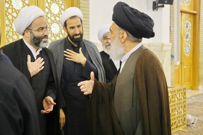 چهلمین روز شهادت آیت‌الله سلیمانی در قم
