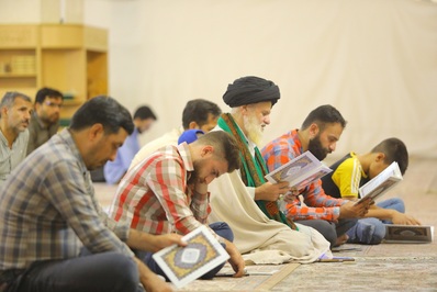 چهلمین روز شهادت آیت‌الله سلیمانی در قم