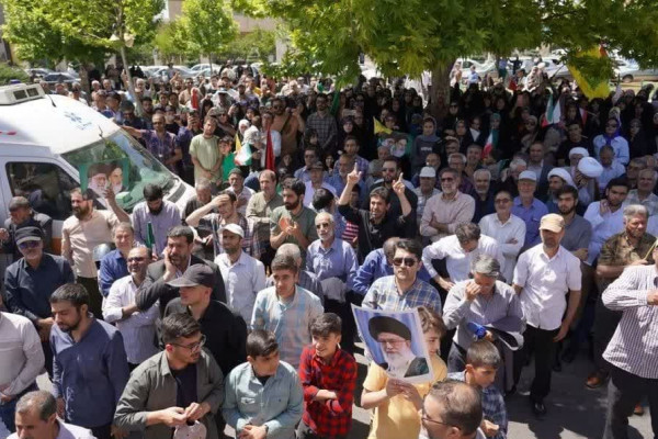 راهپیمایی باشکوه و تاریخی «جمعه خشم و نصر»در زنجان برگزار شد