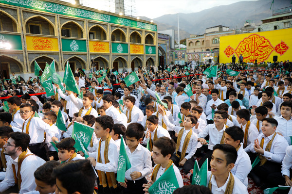 جشن محفلی‌ها در امامزاده صالح