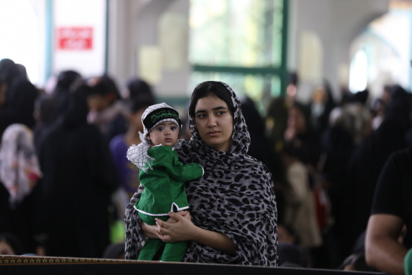 مراسم «شیرخوارگان حسینی» در بندرعباس