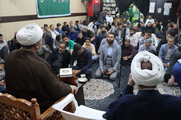 دومین محفل مجمع الذاکرین قرچک بمناسبت اولین سالگرد شهدای خدمت