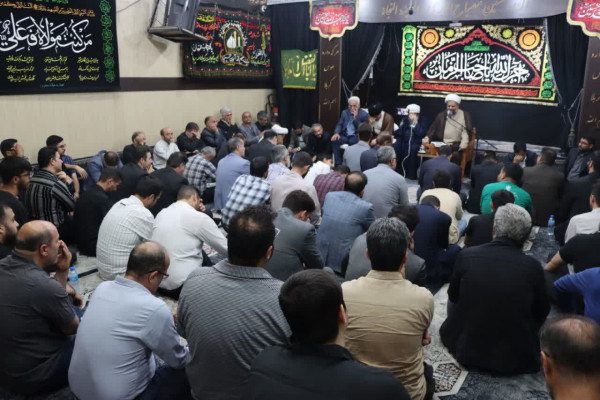 دومین محفل مجمع الذاکرین قرچک بمناسبت اولین سالگرد شهدای خدمت