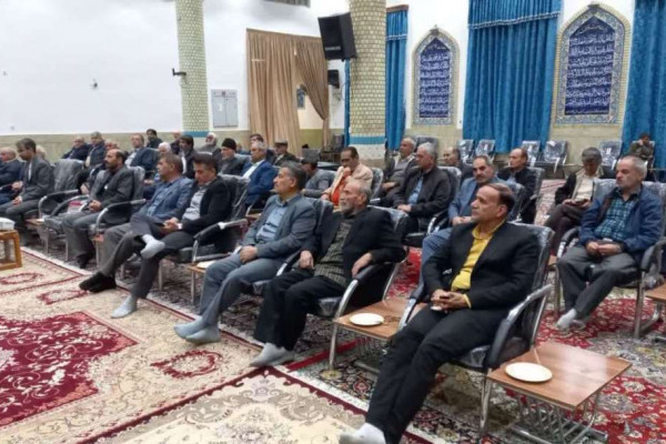 نشست مسئولین و اعضای هیئت امنای هیئات مذهبی شهرستان فردوس