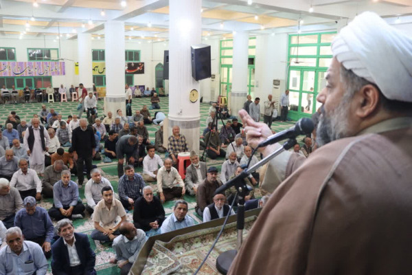 سخنرانی پیش از خطبه های نمازجمعه شهرستان قرچک