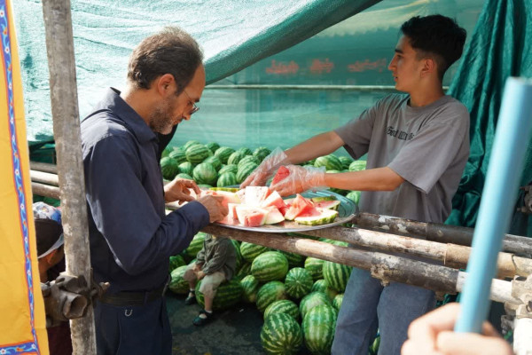 راهپیمایی کیلومتری غدیر با شعار «ایران؛ ذوالفقار علی» برگزار شد