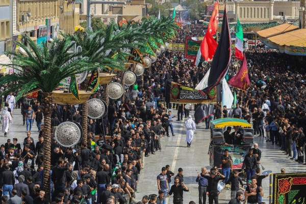 ایرانِ حسین تا ابد پیروز است؛ پیام عزاداران خوزستان به مستکبران جهان