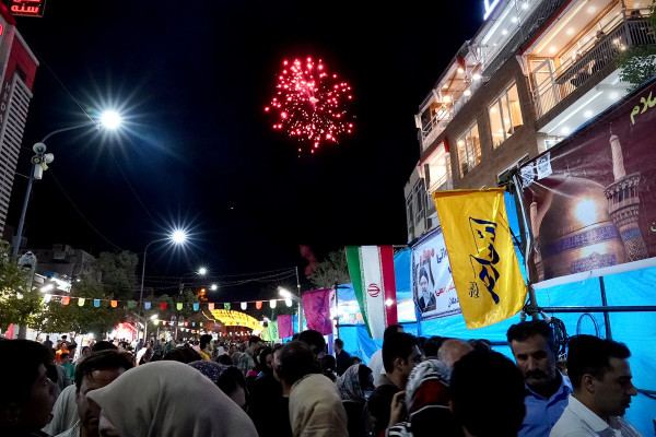 阿赫迈德教民在萨南达季的盛大聚会