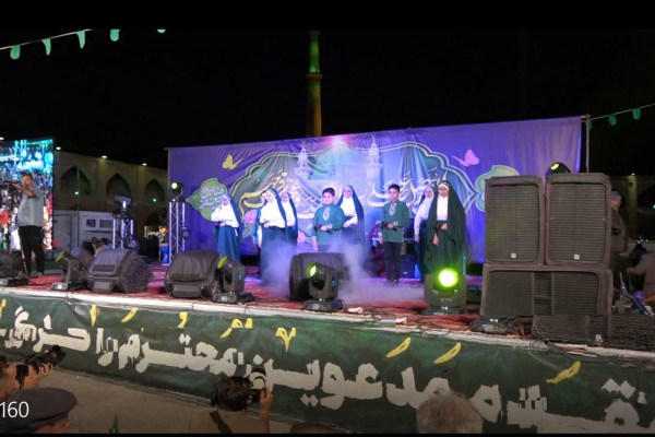 شکوه نصف جهان در جشن « امت احمد»