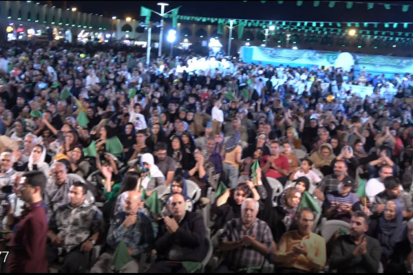 شکوه نصف جهان در جشن « امت احمد»