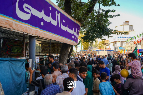 امت احمد(ص) در سنندج؛ وحدت و نشاط مردمی در سایه نام رسول خدا