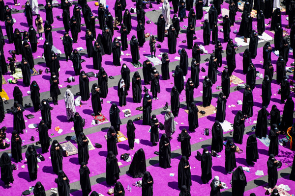 קיום טקסי אבל על אימאם חוסיין (ע״ה) עם שמירת מרחק חברתי