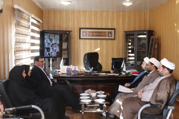 جلسه مدیرکل تبلیغات اسلامی با معاون اجتماعی و پیشگیری از وقوع جرم دادگستری کل استان ایلام
