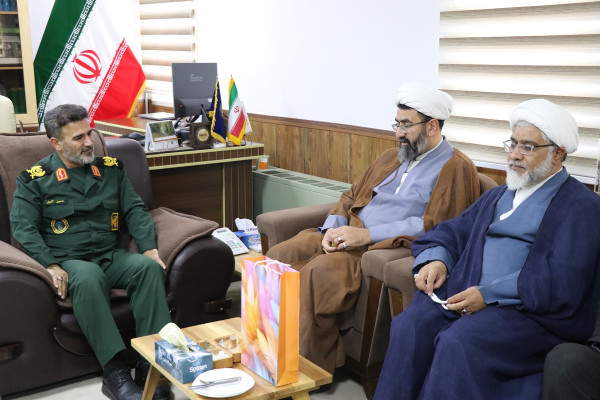 دیدار مدیرکل تبلیغات اسلامی با فرمانده جدید سپاه حضرت جوادالائمه (ع)