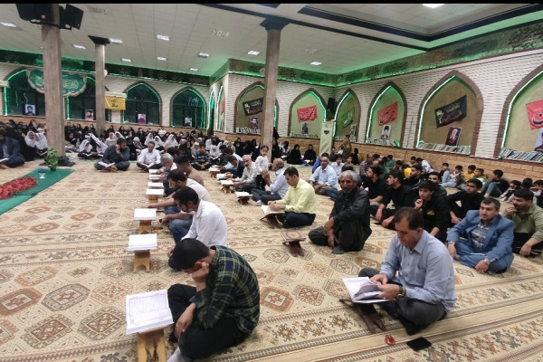 برگزاری محفل انس با قرآن در شهرستان ملکشاهی