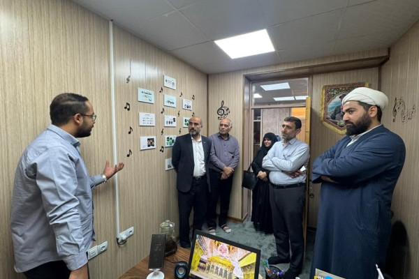 بازدید ذی حساب و همکاران اداره مالی اداره کل تبلیغات اسلامی خوزستان