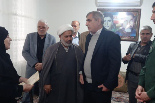 دیدار با مادران شهدا به مناسبت میلاد حضرت زهرا(س) در شهرستان بدره