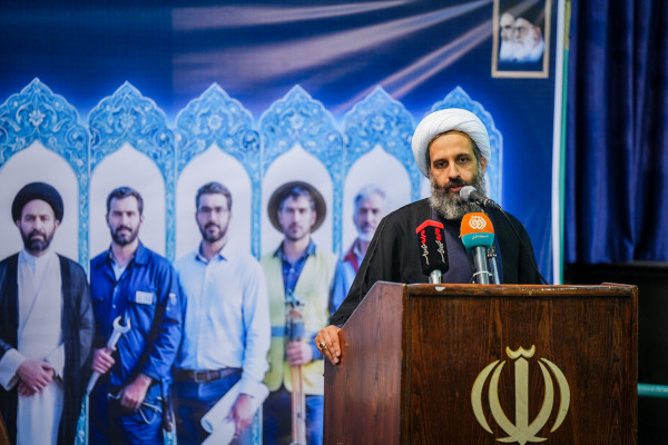 مراسم تجدید بیعت جهادگران با رهبر انقلاب برگزار شد