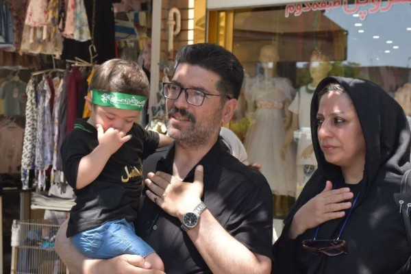 آئین تاسوعای حسینی در سنندج