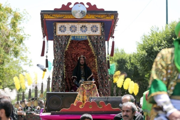 مراسم عزاداری سومین روز شهادت امام حسین (ع) در همدان