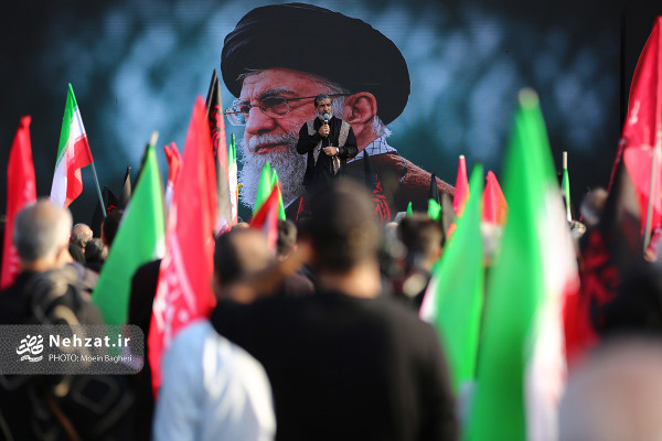 مراسم راهپیمایی جاماندگان اربعین حسینی برگزار شد