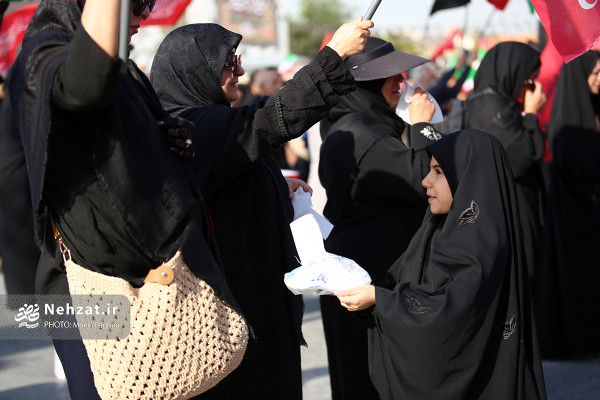 مراسم راهپیمایی جاماندگان اربعین حسینی برگزار شد