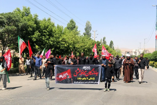 مراسم دلدادگان حسین علیه‌السلام؛ جاماندگان اربعین سقز