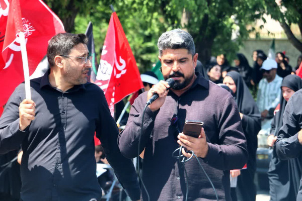 مراسم دلدادگان حسین علیه‌السلام؛ جاماندگان اربعین سقز