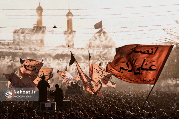 مراسم اربیعن حسینی در بین‌الحرمین برگزار شد