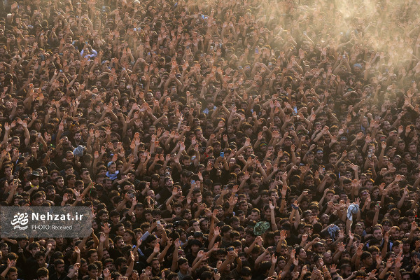 مراسم اربیعن حسینی در بین‌الحرمین برگزار شد