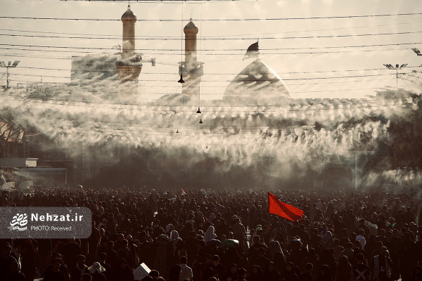 مراسم اربیعن حسینی در بین‌الحرمین برگزار شد