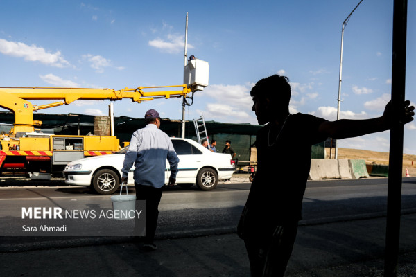 جاده‌ها به شوق رضا(ع) آماده می‌شوند