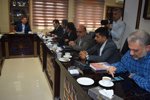 دیدار اعضای هیئت رئیسه شورای هیئات مذهبی کشور با استاندار بوشهر