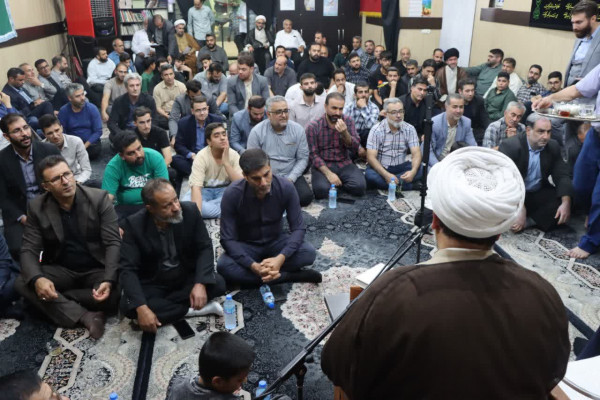 دومین محفل مجمع الذاکرین قرچک بمناسبت اولین سالگرد شهدای خدمت