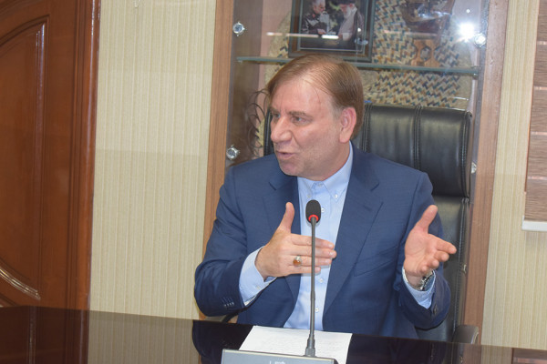 دیدار اعضای هیئت رئیسه شورای هیئات مذهبی کشور با استاندار بوشهر