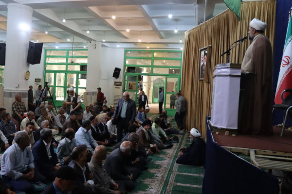 سخنرانی پیش از خطبه های نمازجمعه شهرستان قرچک